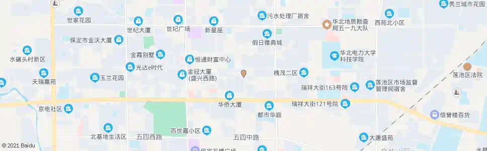保定大西门(永华集团)_公交站地图_保定公交_妙搜公交查询2025
