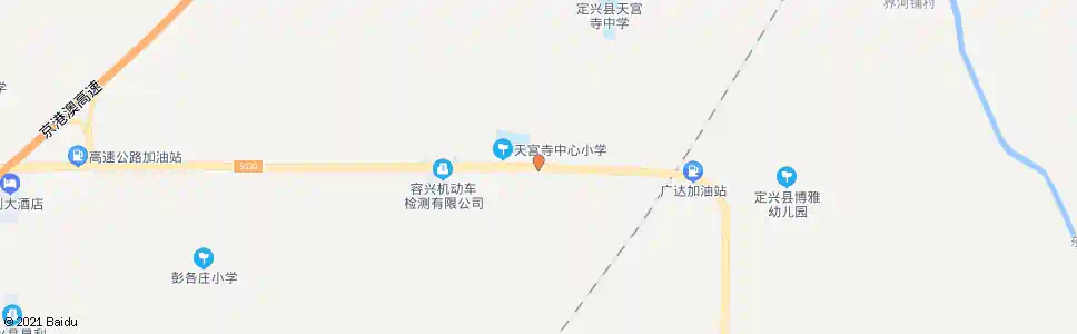 保定定兴天宫寺_公交站地图_保定公交_妙搜公交查询2025