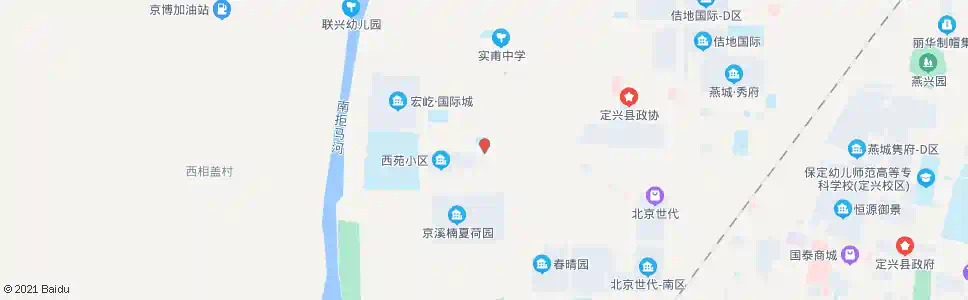 保定定兴实验一小_公交站地图_保定公交_妙搜公交查询2025