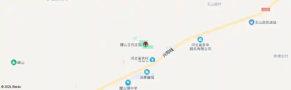 保定腰山王氏庄园_公交站地图_保定公交_妙搜公交查询2025