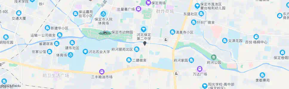 保定南关大桥南_公交站地图_保定公交_妙搜公交查询2025