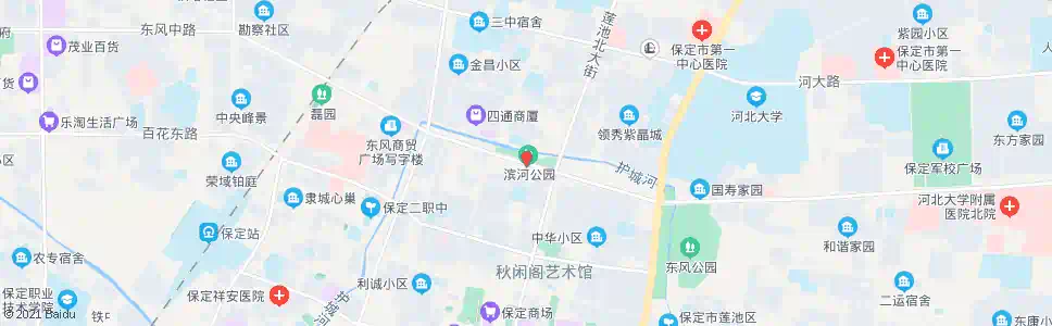 保定小北门_公交站地图_保定公交_妙搜公交查询2025