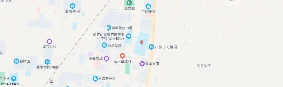 保定定兴第三中学_公交站地图_保定公交_妙搜公交查询2025