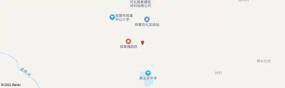 保定郑章_公交站地图_保定公交_妙搜公交查询2025