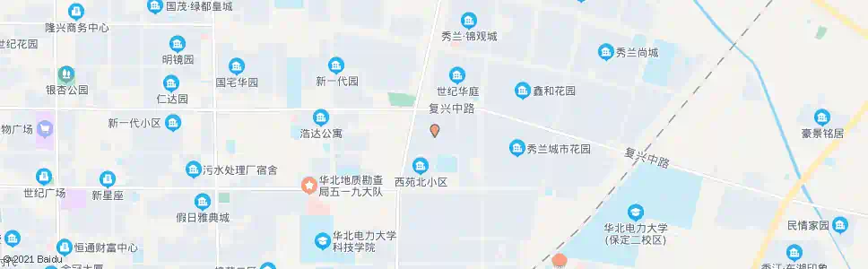 保定名人国际小区北_公交站地图_保定公交_妙搜公交查询2025