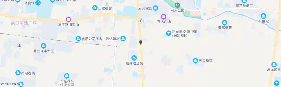 保定刘家疃_公交站地图_保定公交_妙搜公交查询2025