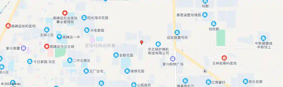 保定高碑店人民银行_公交站地图_保定公交_妙搜公交查询2025