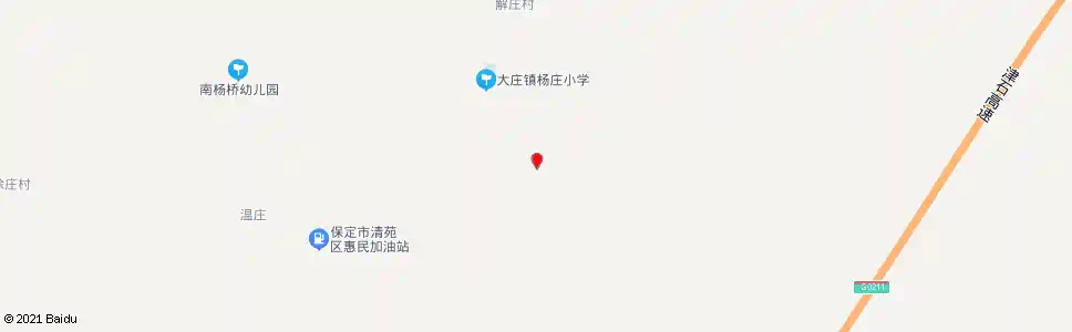 保定杨庄_公交站地图_保定公交_妙搜公交查询2025