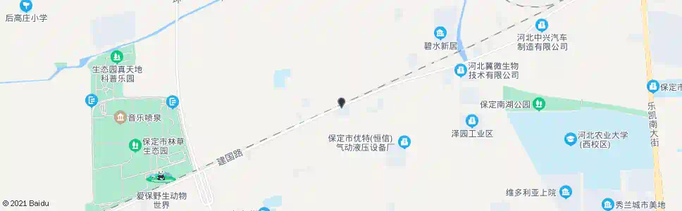 保定跃进包装厂_公交站地图_保定公交_妙搜公交查询2025