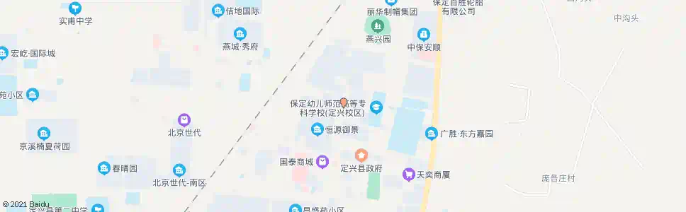 保定定兴水利局_公交站地图_保定公交_妙搜公交查询2025