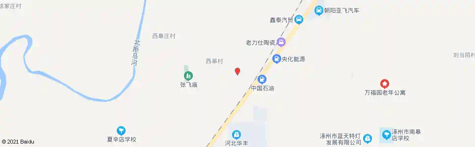 保定张飞庙_公交站地图_保定公交_妙搜公交查询2025