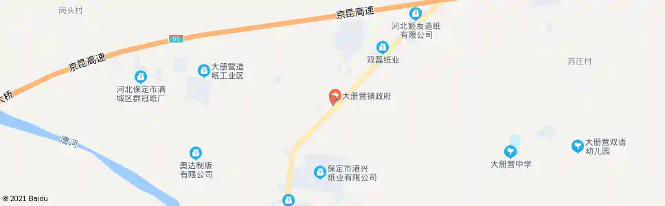 保定大册营_公交站地图_保定公交_妙搜公交查询2025