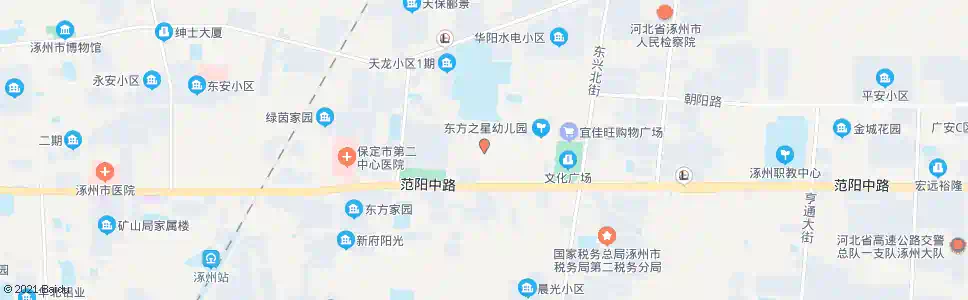 保定水电新村_公交站地图_保定公交_妙搜公交查询2025