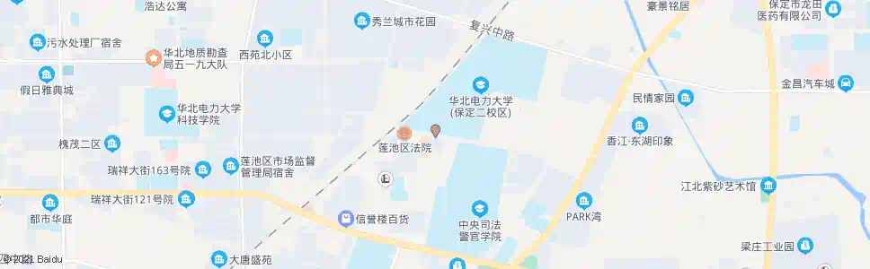 保定华电二校_公交站地图_保定公交_妙搜公交查询2025