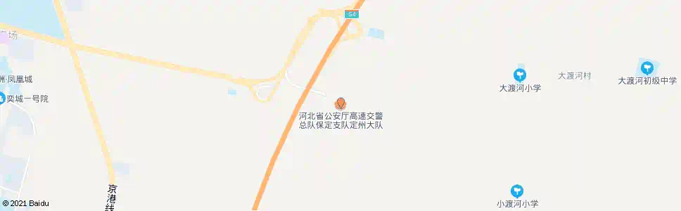 保定定州交警大队_公交站地图_保定公交_妙搜公交查询2025