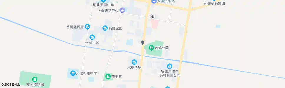 保定安国公安局_公交站地图_保定公交_妙搜公交查询2025