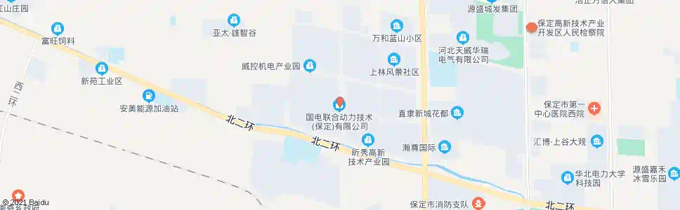 保定风电产业园_公交站地图_保定公交_妙搜公交查询2025