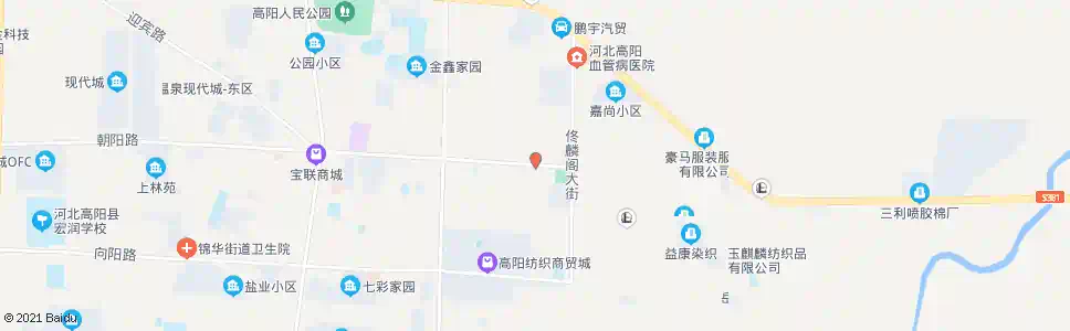 保定光华大街北口_公交站地图_保定公交_妙搜公交查询2025