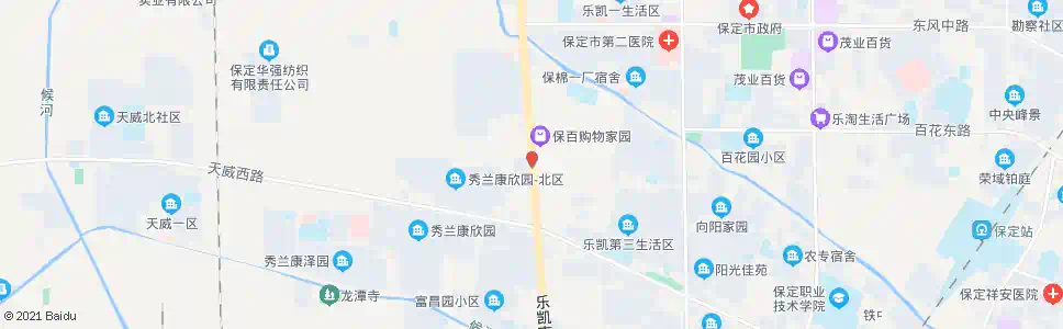 保定秀兰饭店_公交站地图_保定公交_妙搜公交查询2025