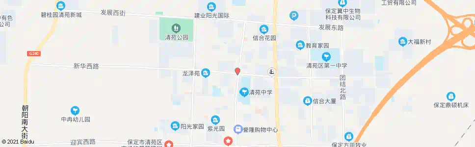 保定新华餐厅_公交站地图_保定公交_妙搜公交查询2025