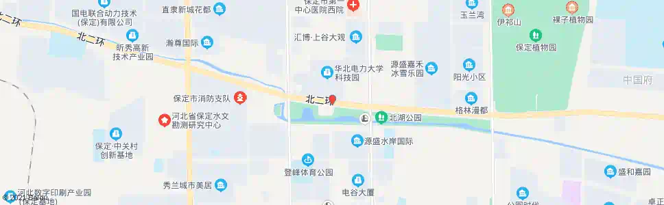 保定大学科技园_公交站地图_保定公交_妙搜公交查询2025
