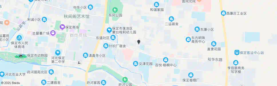 保定金田小区_公交站地图_保定公交_妙搜公交查询2025