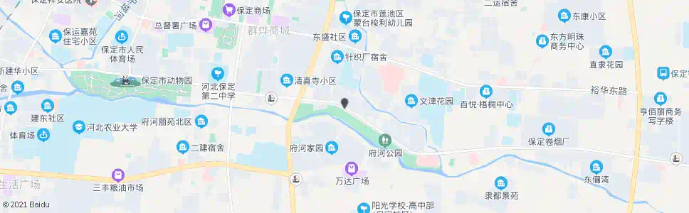 保定秀兰家园_公交站地图_保定公交_妙搜公交查询2025