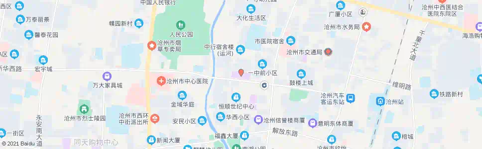 沧州华北商厦_公交站地图_沧州公交_妙搜公交查询2025