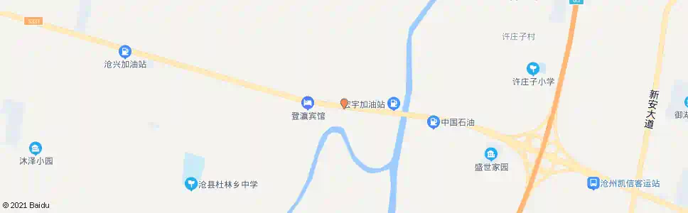 沧州张家营_公交站地图_沧州公交_妙搜公交查询2025