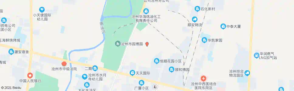 沧州北货场_公交站地图_沧州公交_妙搜公交查询2025