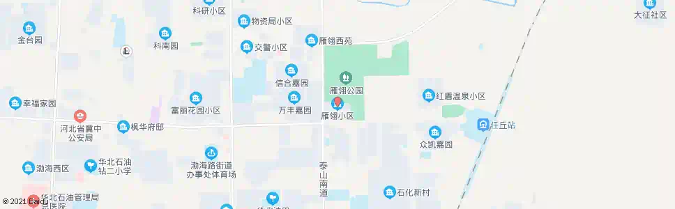 沧州雁翎小区_公交站地图_沧州公交_妙搜公交查询2025