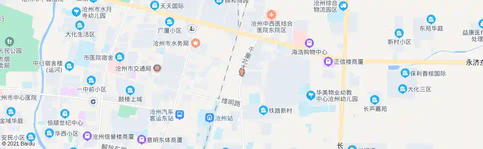 沧州华兴置业_公交站地图_沧州公交_妙搜公交查询2025
