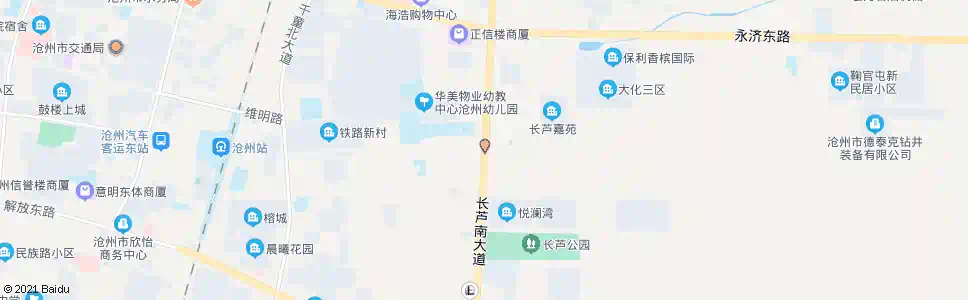 沧州吕家坟_公交站地图_沧州公交_妙搜公交查询2025