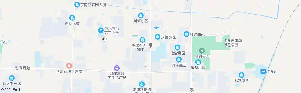 沧州任丘一中_公交站地图_沧州公交_妙搜公交查询2025