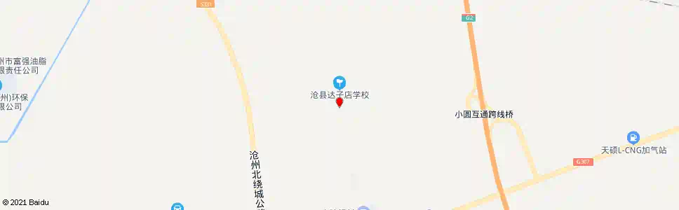 沧州达子店_公交站地图_沧州公交_妙搜公交查询2025
