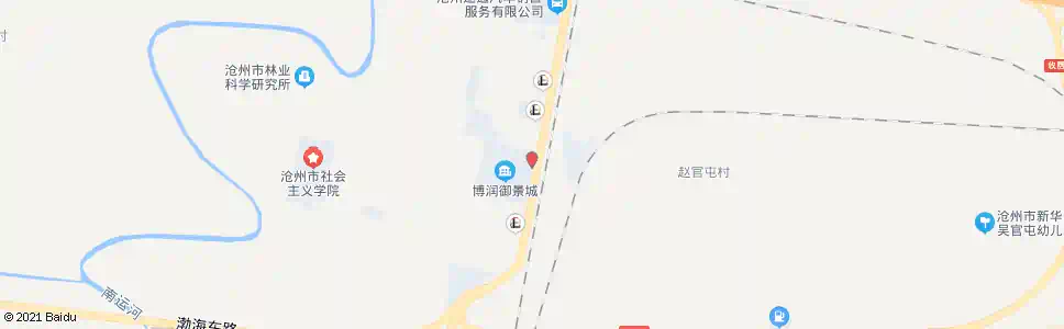 沧州华安驾校_公交站地图_沧州公交_妙搜公交查询2025