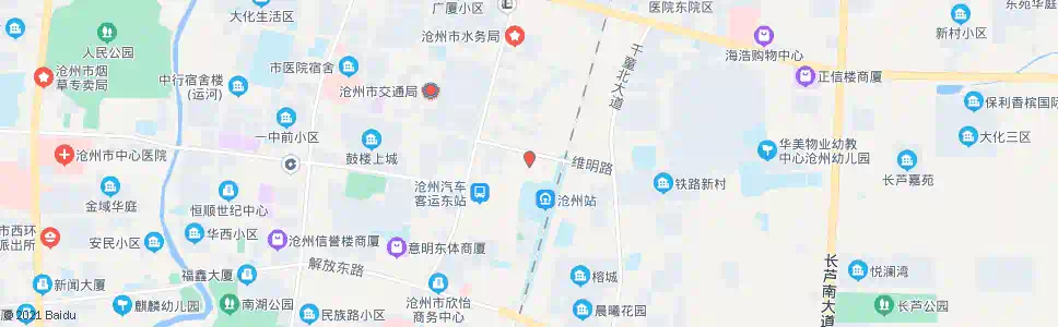 沧州公交901路临时站_公交站地图_沧州公交_妙搜公交查询2025