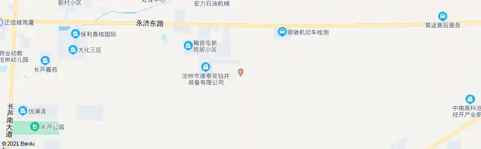沧州飞达石油_公交站地图_沧州公交_妙搜公交查询2025