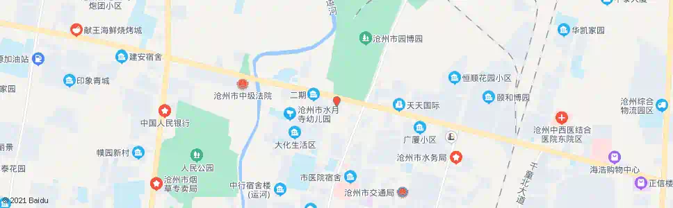 沧州大化_公交站地图_沧州公交_妙搜公交查询2025