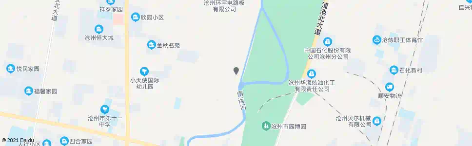 沧州北陈屯_公交站地图_沧州公交_妙搜公交查询2025