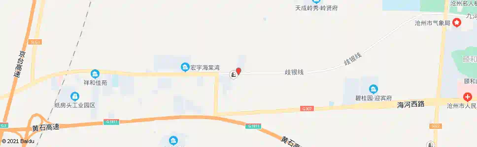 沧州古迹铺_公交站地图_沧州公交_妙搜公交查询2025