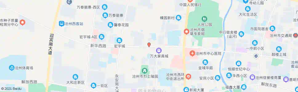 沧州一塑_公交站地图_沧州公交_妙搜公交查询2025