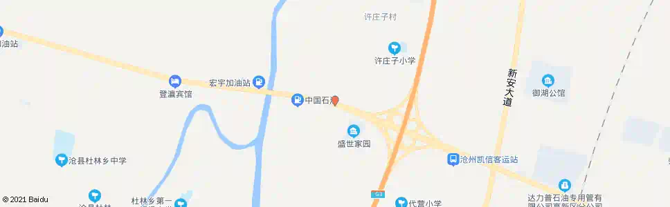 沧州小赵庄_公交站地图_沧州公交_妙搜公交查询2025