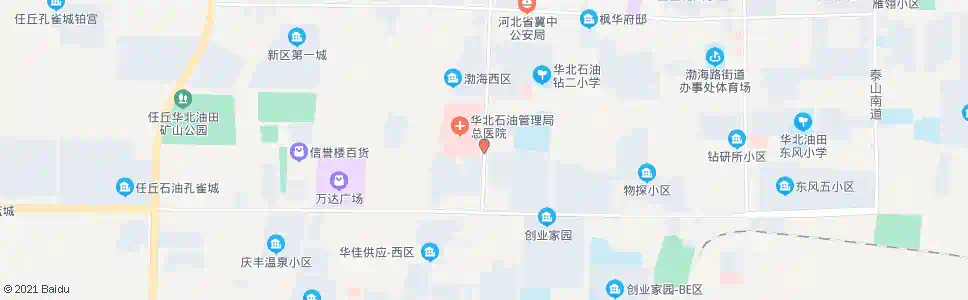 沧州华油总医院_公交站地图_沧州公交_妙搜公交查询2025