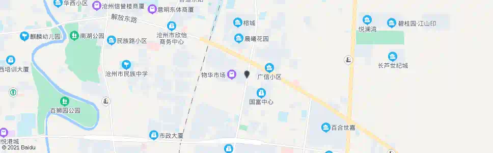 沧州物华市场家具城_公交站地图_沧州公交_妙搜公交查询2025