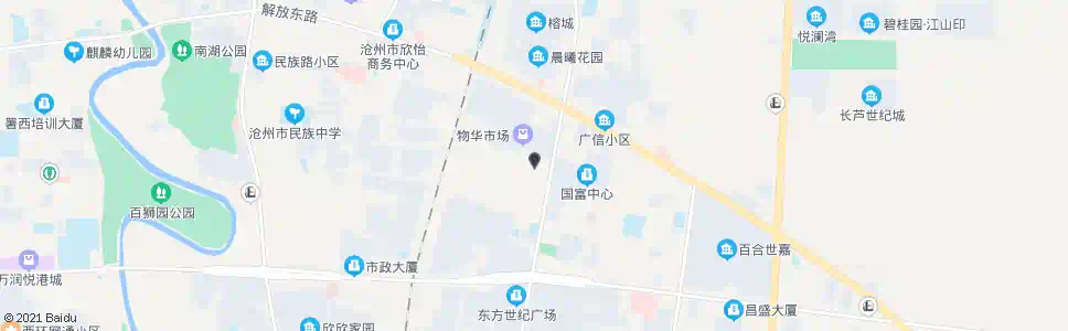 沧州化建宿舍_公交站地图_沧州公交_妙搜公交查询2025