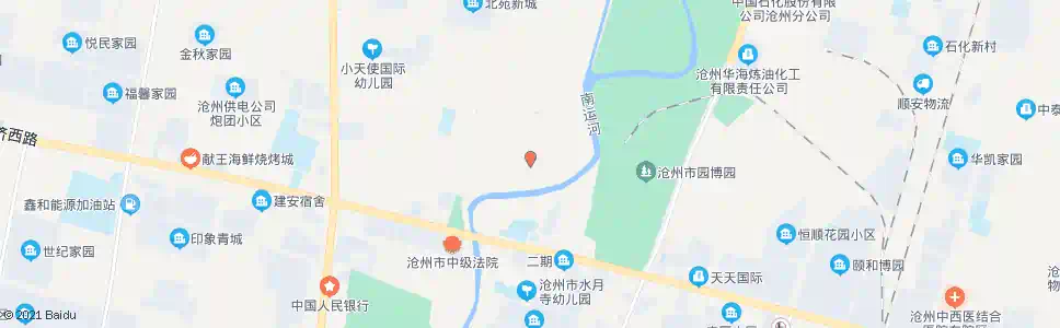 沧州吕家院_公交站地图_沧州公交_妙搜公交查询2025
