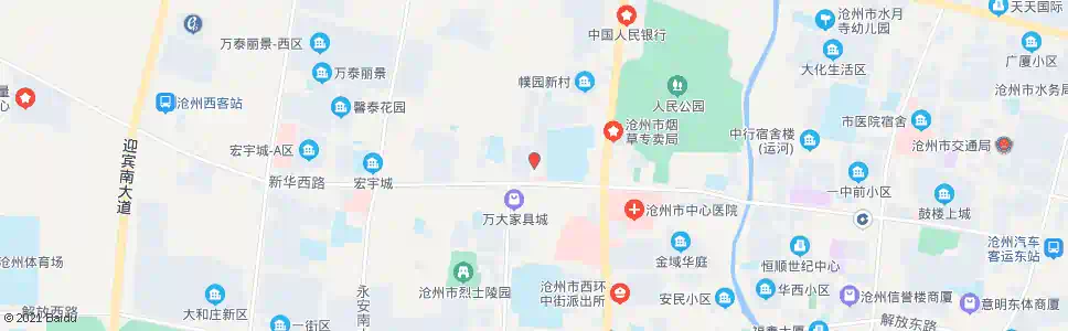 沧州机械厂小区_公交站地图_沧州公交_妙搜公交查询2025
