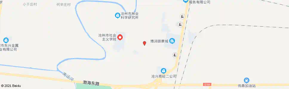 沧州驰骋驾校_公交站地图_沧州公交_妙搜公交查询2025