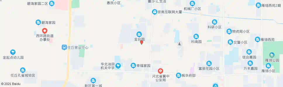 沧州金台园小区南门_公交站地图_沧州公交_妙搜公交查询2025